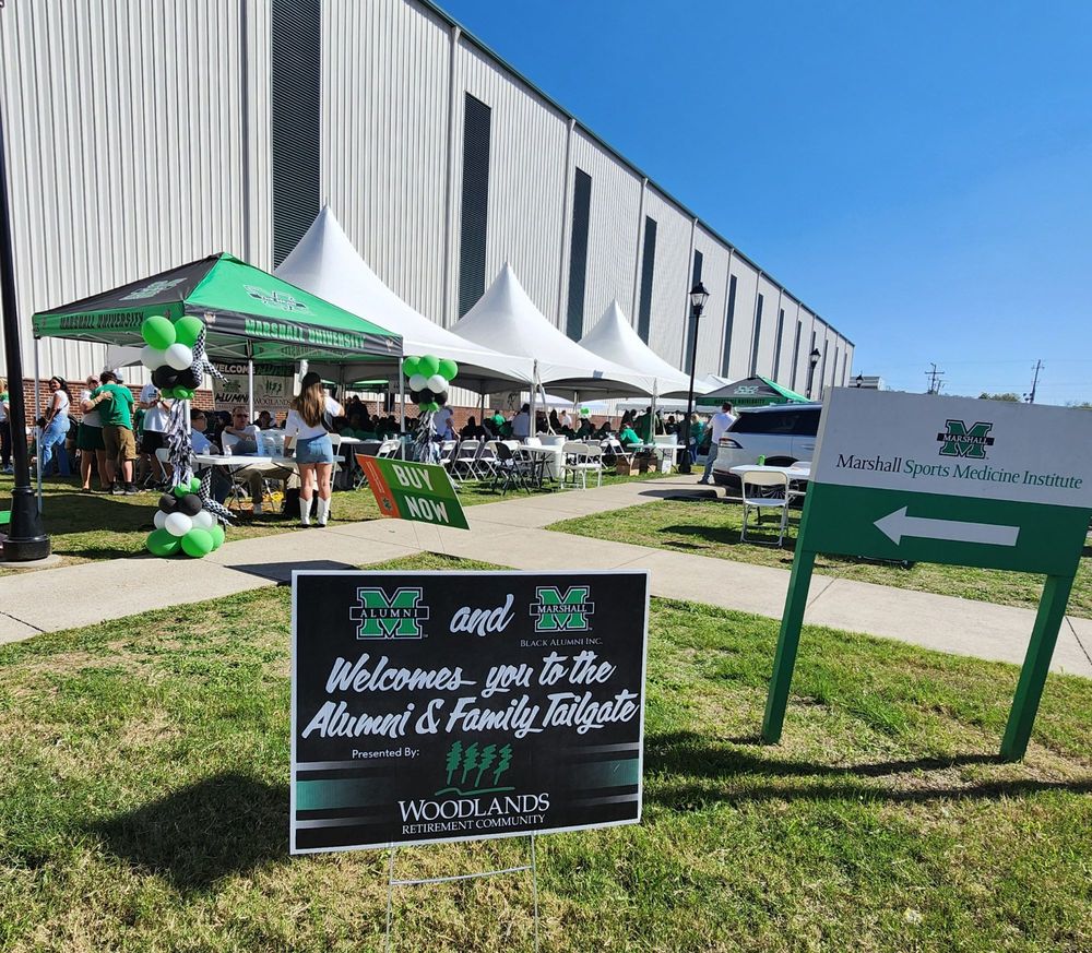 Social spots from Joan C Edwards Stadium