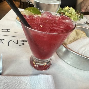 Medium Rare - Hibiscus margarita - Steakhouses Near Me - Arlington, Virginia