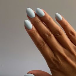 These are my nails right now after getting them done