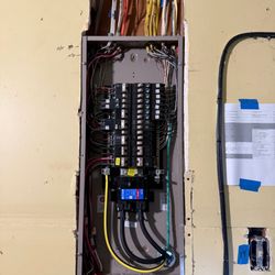 RCM Electric - AFTER: TONs of extra room
