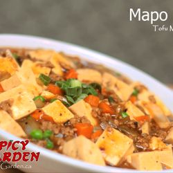Spicy Garden Restaurant - MaPo Tofu - Tofu Minced Pork.