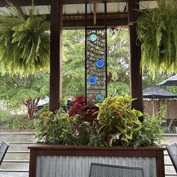 Father Tom's Pub - Outside Patio during a rain storm - Bars Near Me - Cookeville, Tennessee Father Tom's Pub - Outside Patio during a rain storm - Bars Near Me - Cookeville, Tennessee