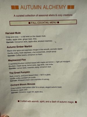 Menu photo 2 Prohibition Saint Clair, MI