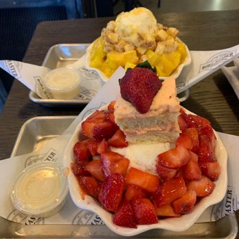 Boba Master - Strawberry Shaved Ice and Mango Cheesecake Shaved Ice It's a seasonal Item!! - Bubble Tea Near Me - Las Vegas, Nevada Boba Master - Strawberry Shaved Ice and Mango Cheesecake Shaved Ice It's a seasonal Item!! - Bubble Tea Near Me - Las Vegas, Nevada