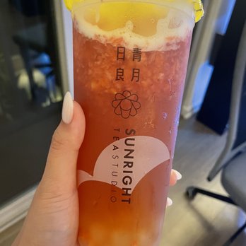 Sunright Tea Studio - Strawberry Jasmine Tea - Bubble Tea Near Me - Irvine, California Sunright Tea Studio - Strawberry Jasmine Tea - Bubble Tea Near Me - Irvine, California