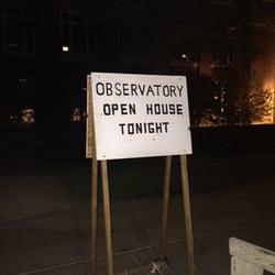 Astronomy Society Open House