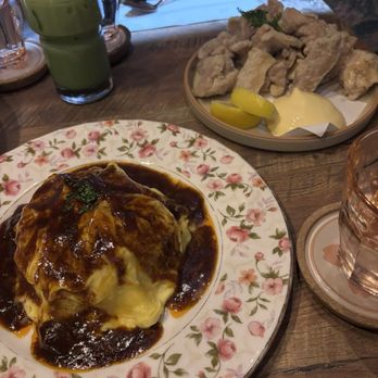Hatsuzakura - Hayashi omurice and chicken karaage - Japanese Near Me - San Diego, California