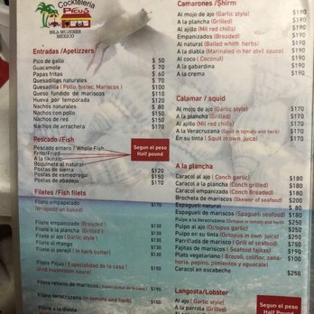 Picus - Seafood Near Me - Isla Mujeres, ROO