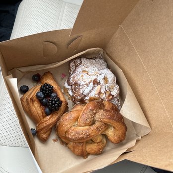 Cou Cou Rachou - berry danish, cardamom braid, and almond croissant to go. - Bakeries Near Me - Charlottesville, Virginia Cou Cou Rachou - berry danish, cardamom braid, and almond croissant to go. - Bakeries Near Me - Charlottesville, Virginia