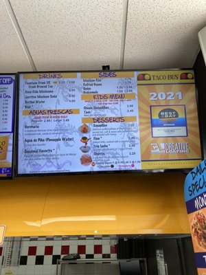 Menu photo 2 Taco Bus Plant City, FL Menu photo 2 Taco Bus Plant City, FL