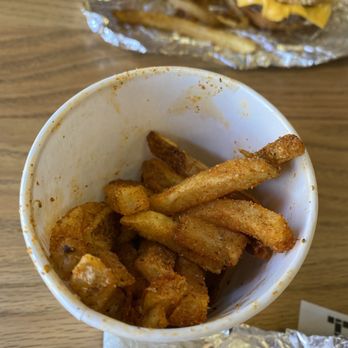 Five Guys - Regular Cajun Fries - Burgers Near Me - Plano, Texas
