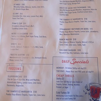 EZ's Liquor Lounge - Daily specials Tuesday happy hour all day and free pool - Bars Near Me - Houston, Texas