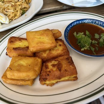 Little Myanmar - Fried Tofu - Burmese Near Me - New York, New York