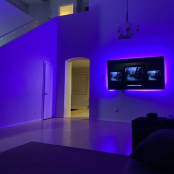 A.P. Electrical - Tv mounting add outlet behind tv - Electricians Near Me