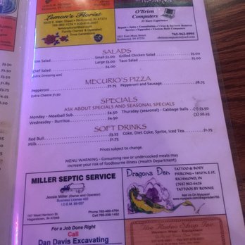 Coney Island Bar - Menu 1/3 - Bars Near Me - Richmond, Indiana Coney Island Bar - Menu 1/3 - Bars Near Me - Richmond, Indiana