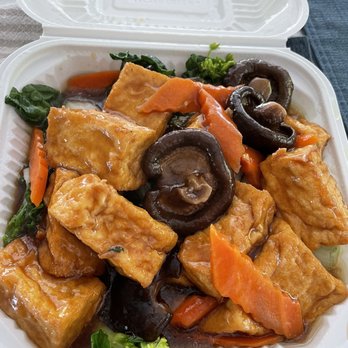 Golden Wok Bistro - Braised tofu and mushroom - Hong Kong Style Cafe Near Me - San Mateo, California