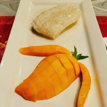 Siam Thai Cusine - Sticky rice with mango - Thai Near Me - Glendale, Arizona