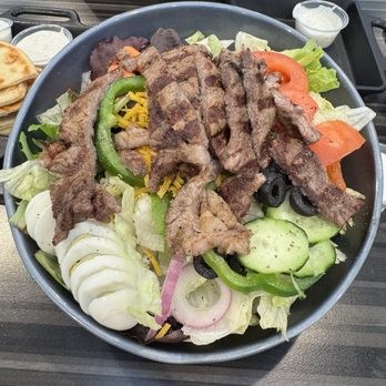 Tom’s Chino - Rib Eye Steak Salad - American Near Me - Chino, California Tom’s Chino - Rib Eye Steak Salad - American Near Me - Chino, California