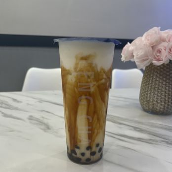 Feng Cha Teahouse - Dirty Boba - soooo good - Bubble Tea Near Me - Costa Mesa, California