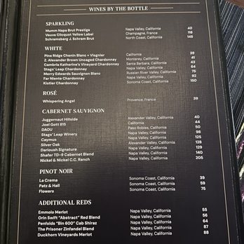 Deep Cut - August 2026 wine by the bottle menu - Steakhouses Near Me - Mettler, California Deep Cut - August 2026 wine by the bottle menu - Steakhouses Near Me - Mettler, California