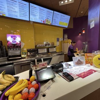 Booster Juice - Banana savers, stress balls and frisbees - Juice Bars & Smoothies Near Me - Mississauga, Ontario Booster Juice - Banana savers, stress balls and frisbees - Juice Bars & Smoothies Near Me - Mississauga, Ontario