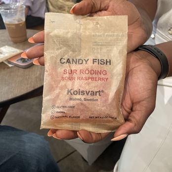 Good Neighbor - The best REAL Swedish candy fish I've ever tasted. - Coffee & Tea Near Me - Baltimore, Maryland