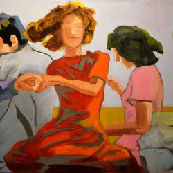 Magdalena Gallery of Art - Relax-Detail oil on Canvas