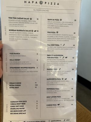 Menu photo 6 Hapa Pizza Beaverton, OR