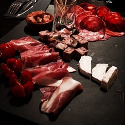 Assiette apéritive à partager.
