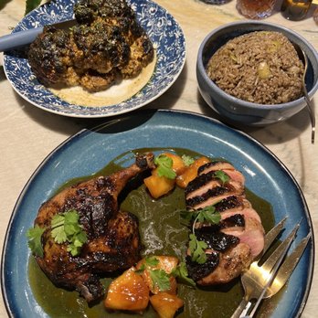 kann - Glazed duck, cauliflower, Haitian black mushroom rice - Caribbean Near Me - Portland, Oregon kann - Glazed duck, cauliflower, Haitian black mushroom rice - Caribbean Near Me - Portland, Oregon