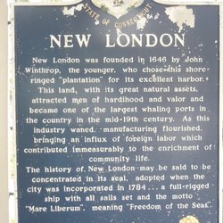 New London Historical Marker