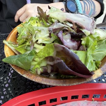 Burger-Board - Side salad - Hot Dogs Near Me - Pacifica, California