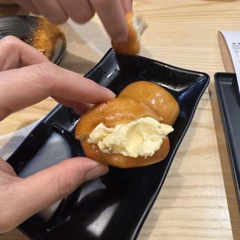 Sake - Fried bun with vanilla ice cream - Sushi Bars Near Me - Pinole, California