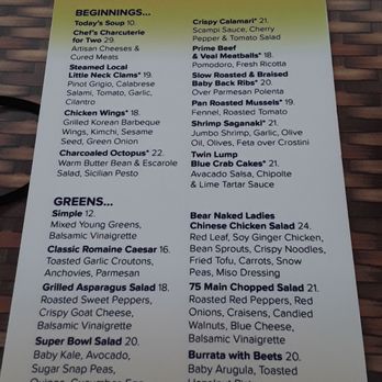 75 Main - Menu - New American Near Me - Southampton, New York 75 Main - Menu - New American Near Me - Southampton, New York