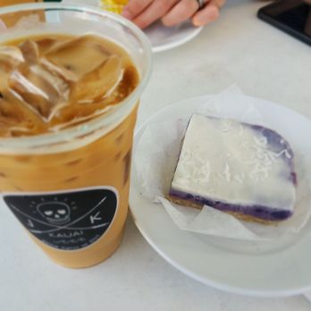 Java Kai Kauai - Iced mac nut latte and haupia sweet potato bar! Yum - Breakfast & Brunch Near Me - Kapaa, Hawaii Java Kai Kauai - Iced mac nut latte and haupia sweet potato bar! Yum - Breakfast & Brunch Near Me - Kapaa, Hawaii