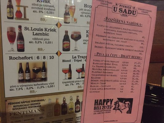 Menu photo 2 U Sadu Prague, PR