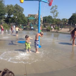Brooklawn Park - The splash pad