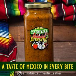 Erlindas Authentic Salsa - Taquera restaurant style salsa