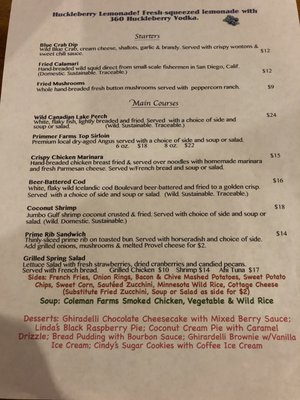 Menu photo 1 Sebree's Restaurant Greentop, MO Menu photo 1 Sebree's Restaurant Greentop, MO
