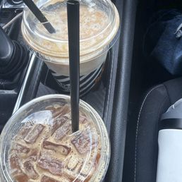 Coconut Blended Latte and Horchata Iced latte Coconut Blended Latte and Horchata Iced latte