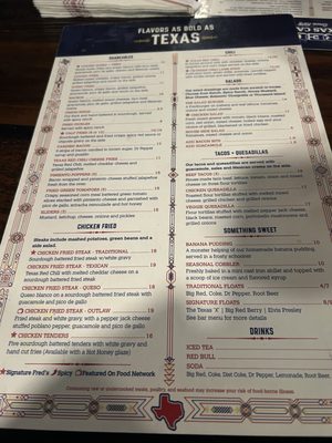 Menu photo 1 Freds Texas Cafe - Camp Bowie Fort Worth, TX Menu photo 1 Freds Texas Cafe - Camp Bowie Fort Worth, TX
