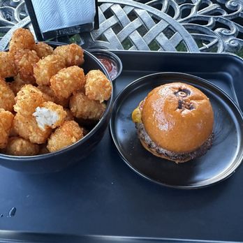 The Rising Sun - Slider Tater Tots Sunrise Slider - Southern Near Me - Los Angeles, California The Rising Sun - Slider Tater Tots Sunrise Slider - Southern Near Me - Los Angeles, California