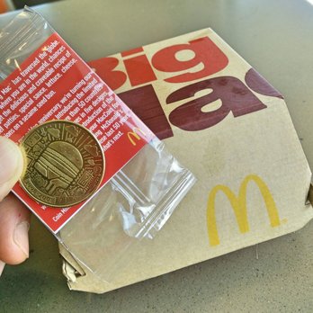 McDonald's - Special Edition Big Mac Coin with each Big Mac.  Can be redeemed for a future Big Mac.  Starts Aug 2 and only in the States.  Sorry Canada:( - Burgers Near Me - Mt. Morris, New York