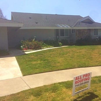 All Pro Roofing - Dark grey composite roof. - Roofing Near Me - Anaheim, California