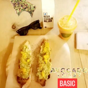 La Huerta de Almería - Avocado toast with mango! So good!! - Fruits & Veggies Near Me - Madrid, M La Huerta de Almería - Avocado toast with mango! So good!! - Fruits & Veggies Near Me - Madrid, M
