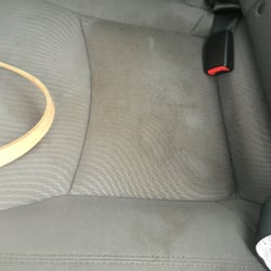 Hertz Rent A Car - Car seat from Hert rental - Beaumont office . It stunk and seats were stained.