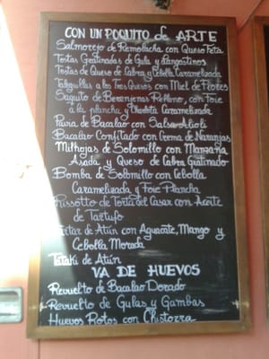 Menu photo 2 Gloria Bendita Seville, SE