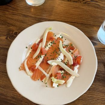 Caché - Salmon gravlax - French Near Me - San Francisco, California Caché - Salmon gravlax - French Near Me - San Francisco, California