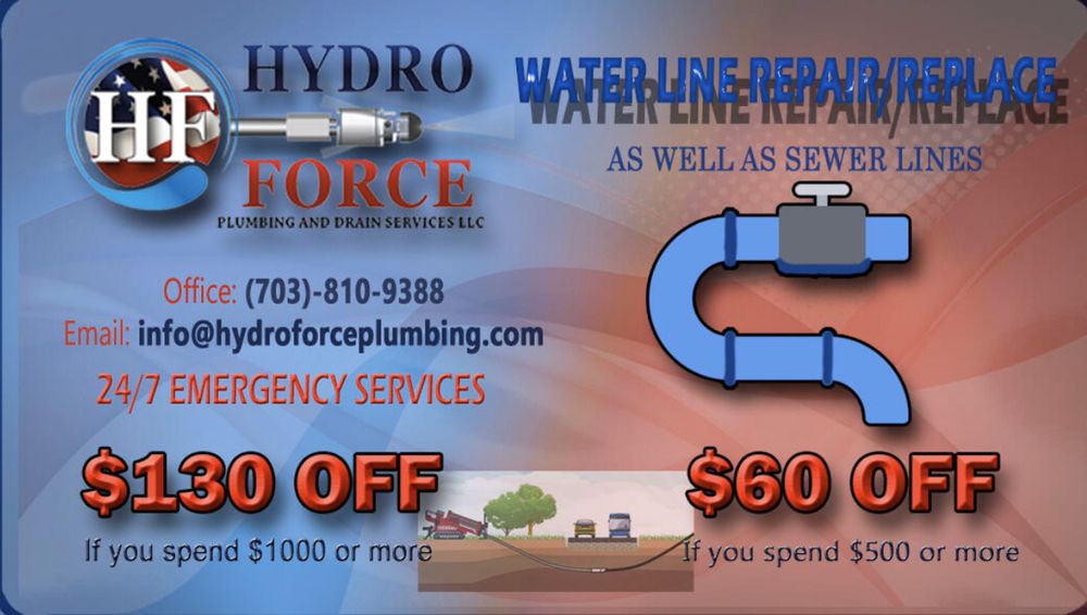 Slide of Hydro Force Plumbing and Drain Services