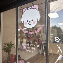 Exterior outside entrance of Kawaii Pet Salon - Irvine, California Exterior outside entrance of Kawaii Pet Salon - Irvine, California